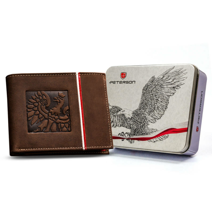 PETERSON PTN 304P-02 RFID bőr pénztárca