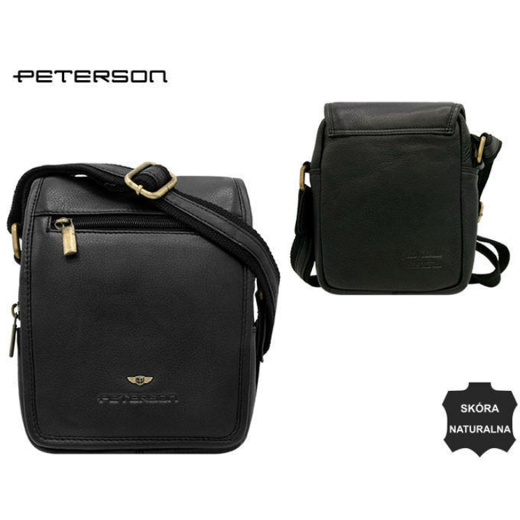 PETERSON bőrtáska PTN 5047-NDM