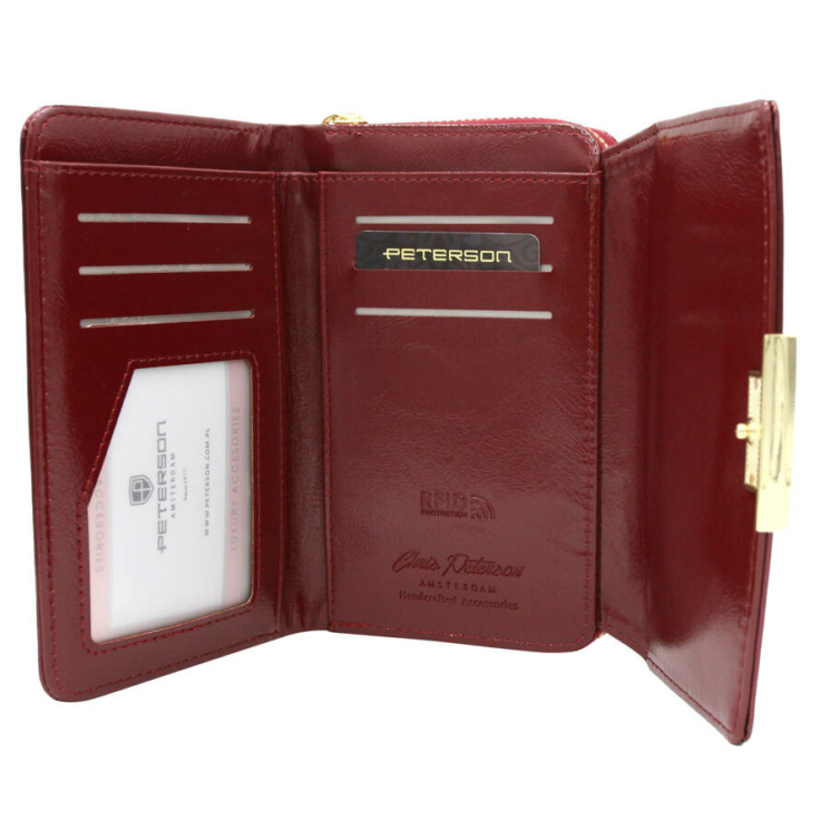 Női öko pénztárca PTN 001-LAK Red