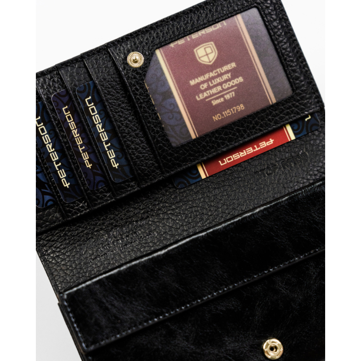 PETERSON PTN ST-411 RFID bőr pénztárca