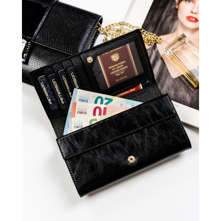 PETERSON PTN ST-411 RFID bőr pénztárca
