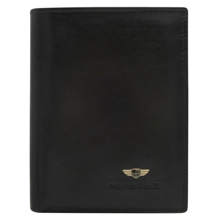 Férfi bőr pénztárca PTN N575-VT BLACK