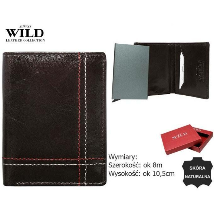 ALWAYS WILD RFID bőr pénztárca N9001-VTK-D