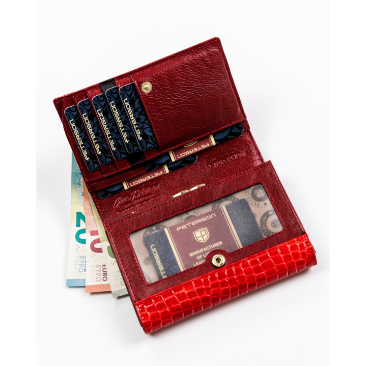 PETERSON PTN MC-445 RFID bőr pénztárca