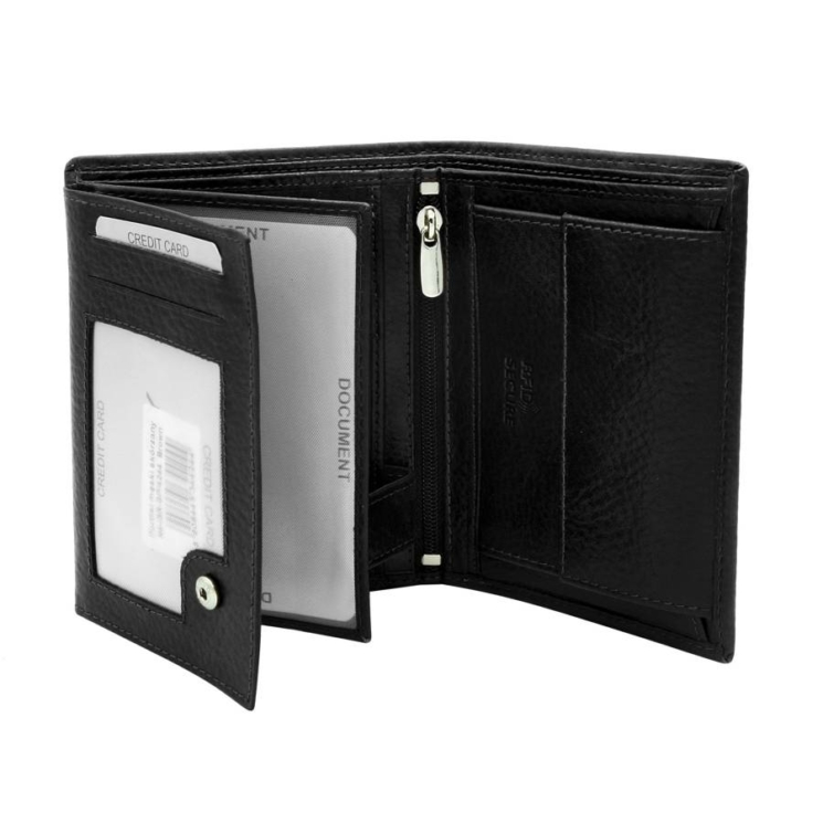ROVICKY N4-ISR-BP RFID bőr pénztárca