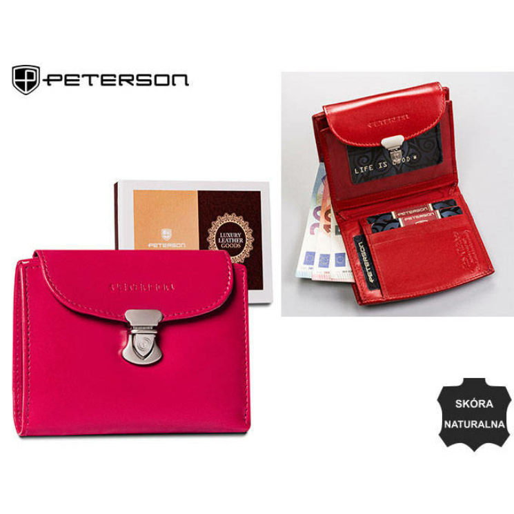 PETERSON PTN RD-26-GCL RFID bőr pénztárca