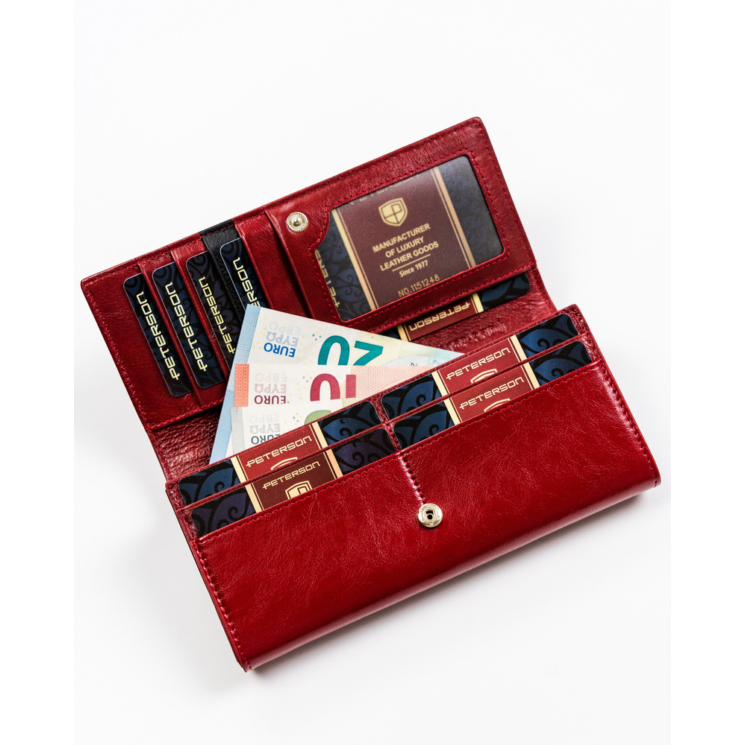 PETERSON PTN PL-721 RFID bőr pénztárca