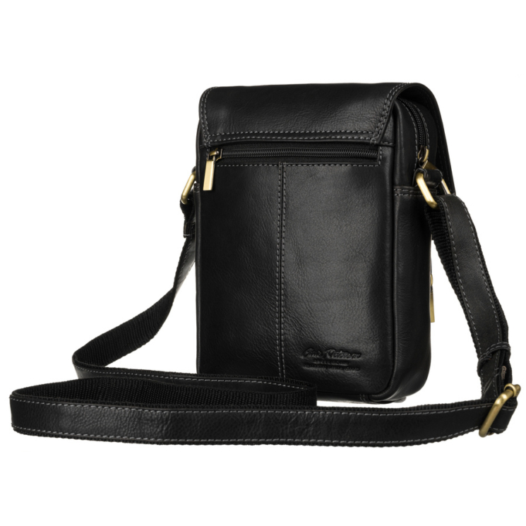 Bőr táska PTN TB-012-COM BLACK