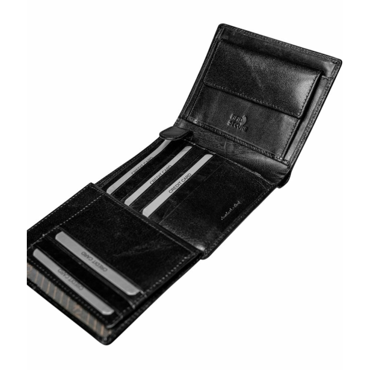 ROVICKY bőr RFID pénztárca PC-102-BAR