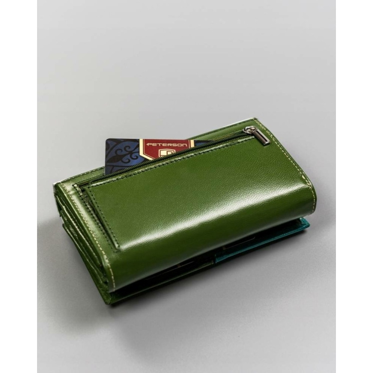 PETERSON PTN RD-21-GCL-Y RFID bőr pénztárca
