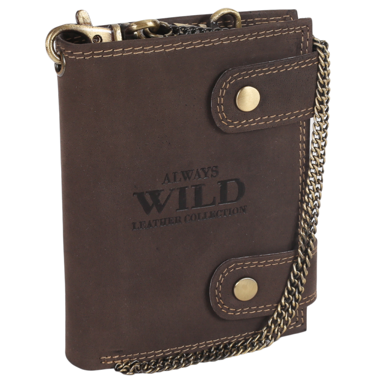 Bőr pénztárca 2901-BIC BROWN