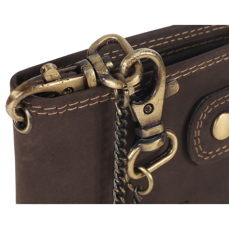 Bőr pénztárca 2901-BIC BROWN