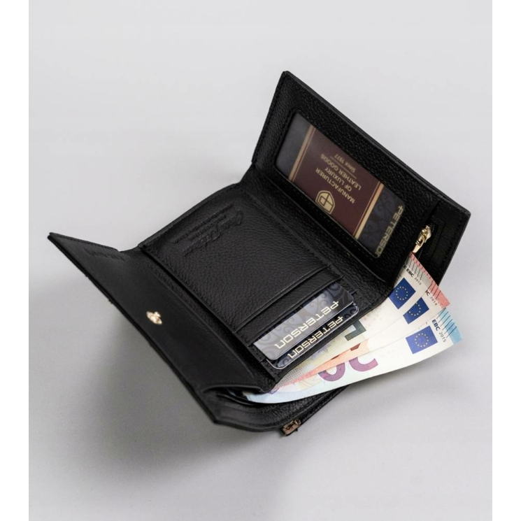 PETERSON PTN ST-412 RFID bőr pénztárca