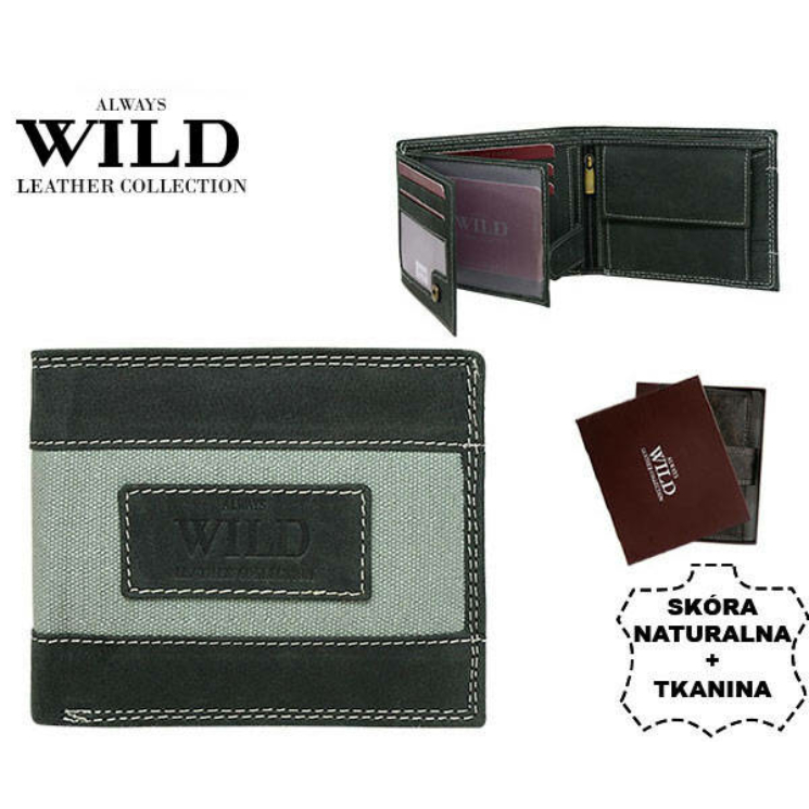 ALWAYS WILD bőr pénztárca N992-JEANS