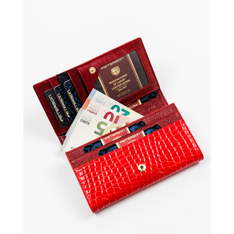 PETERSON PTN MC-466 RFID bőr pénztárca