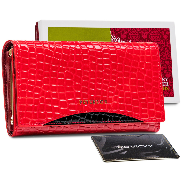 PETERSON PTN MC-466 RFID bőr pénztárca