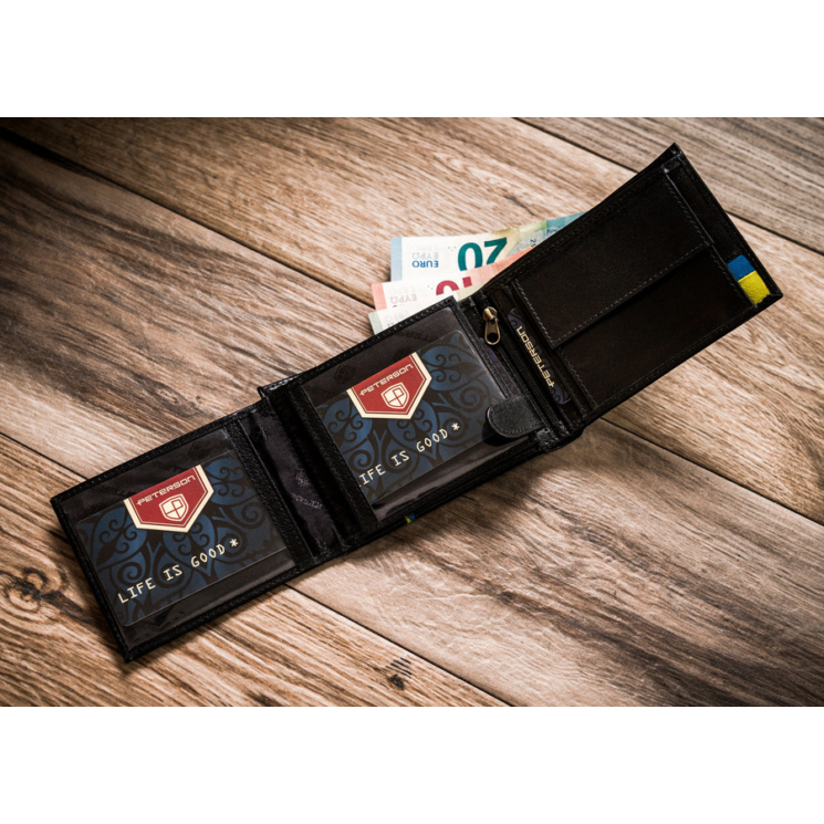 PETERSON PTN 304UP RFID bőr pénztárca