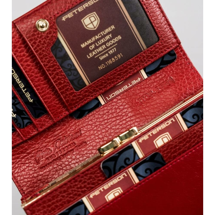 PETERSON PTN PL-466 Multi RFID bőr pénztárca