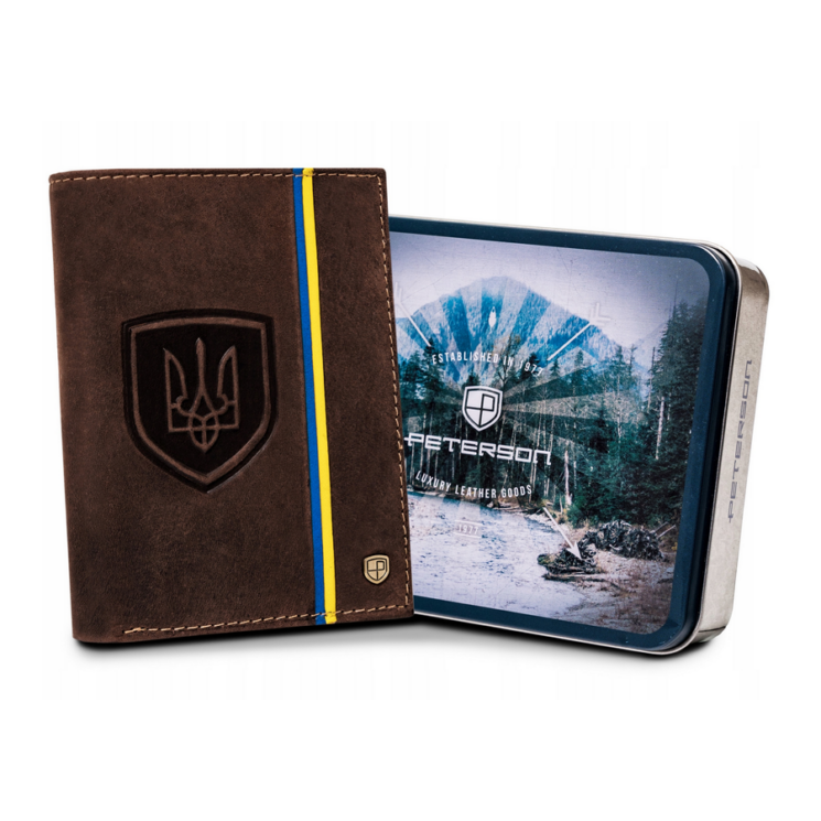 PETERSON PTN 324-P-UP UA RFID bőr pénztárca