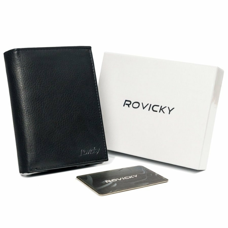 ROVICKY RFID bőr pénztárca N4-PZ-CCR-RFID