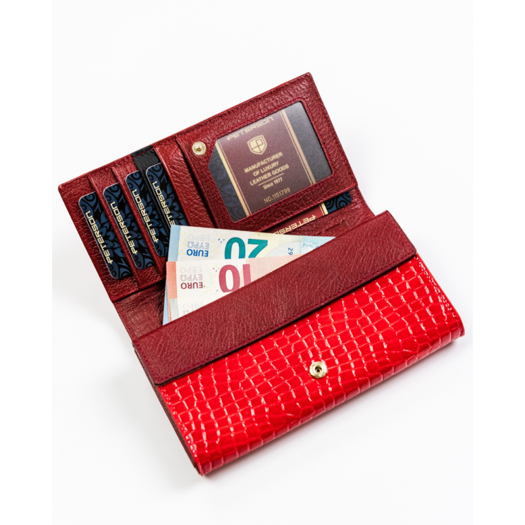 PETERSON PTN MC-411 RFID bőr pénztárca