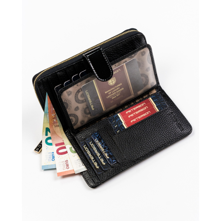 PETERSON PTN BC-603 RFID bőr pénztárca