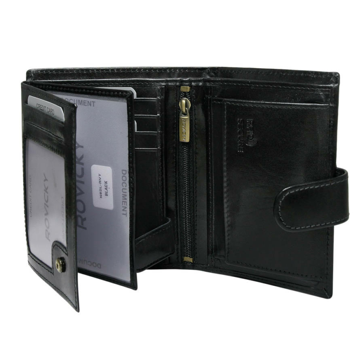 ROVICKY N62L-RVT RFID bőr pénztárca