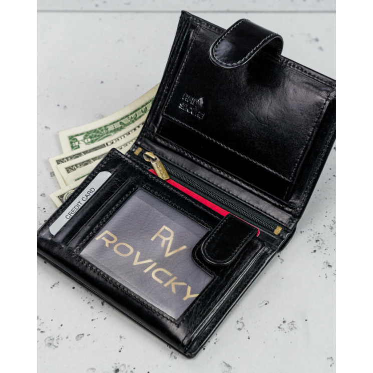 ROVICKY N62L-RVT RFID bőr pénztárca