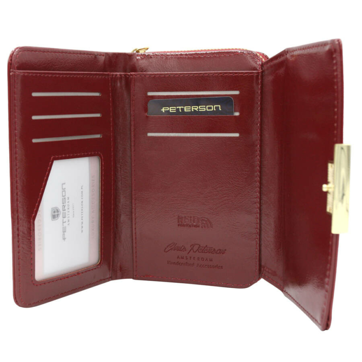 Női öko pénztárca PTN 001-LAK Red