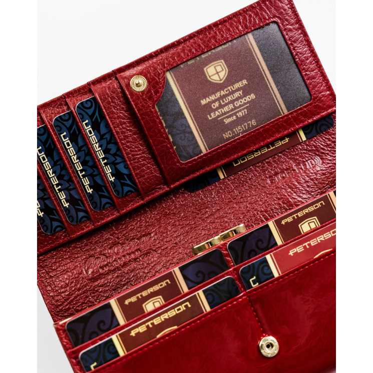 PETERSON PTN ST-467 RFID bőr pénztárca