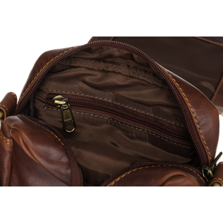 Férfi bőrtáska PTN TB-708-COM Cognac