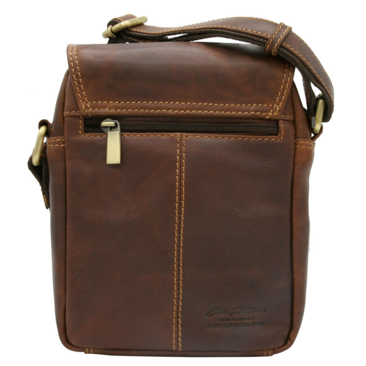 Férfi bőrtáska PTN TB-708-COM Cognac