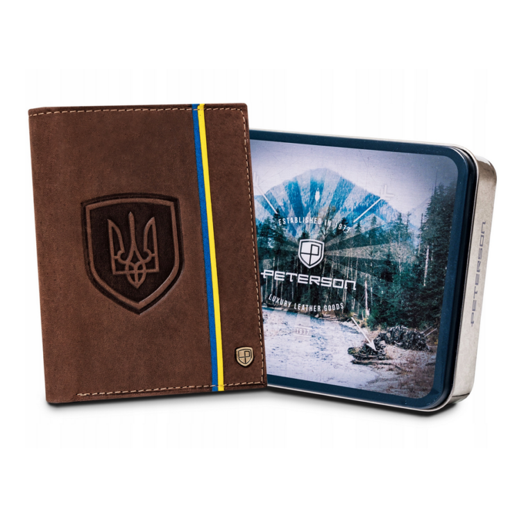 PETERSON PTN 303-P-UP UA RFID bőr pénztárca