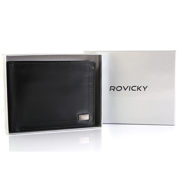 Rovicky férfi RFID bőr pénztárca CPR-021-BAR