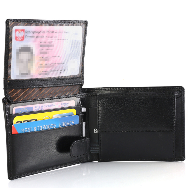 Rovicky férfi RFID bőr pénztárca CPR-021-BAR