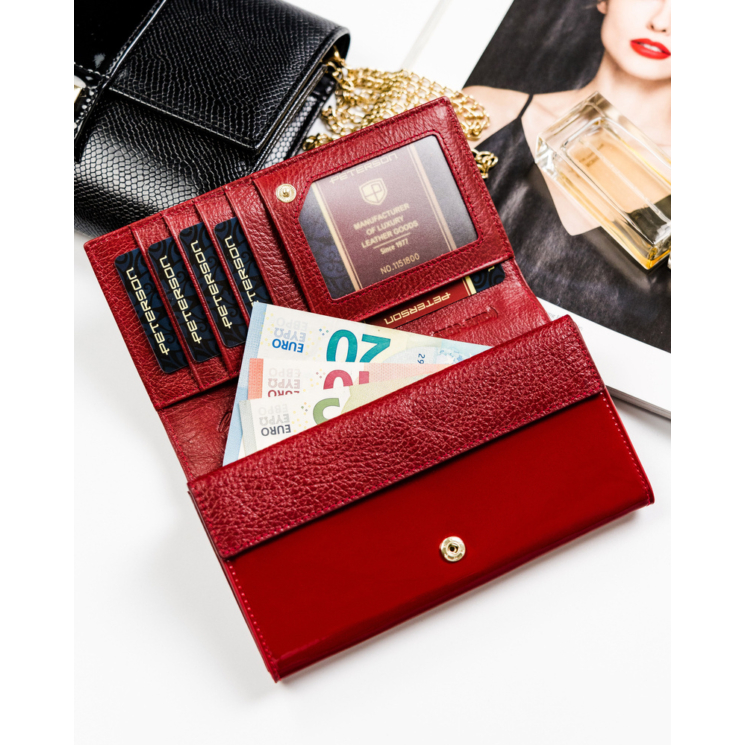 PETERSON PTN ST-411 RFID bőr pénztárca