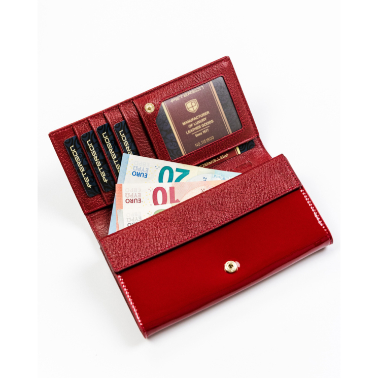 PETERSON PTN ST-411 RFID bőr pénztárca