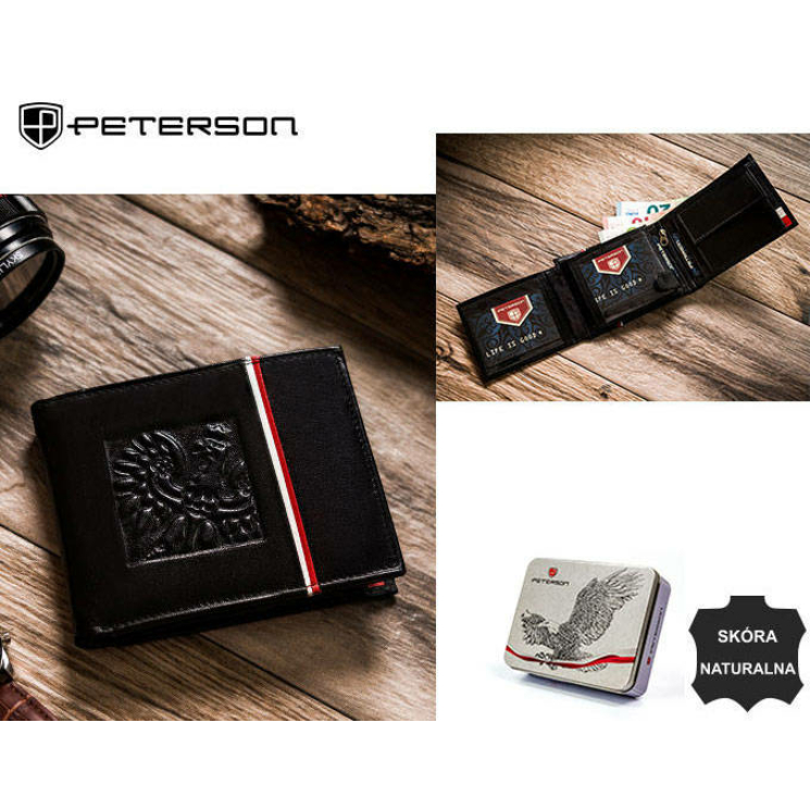 PETERSON PTN 304P-02 RFID bőr pénztárca