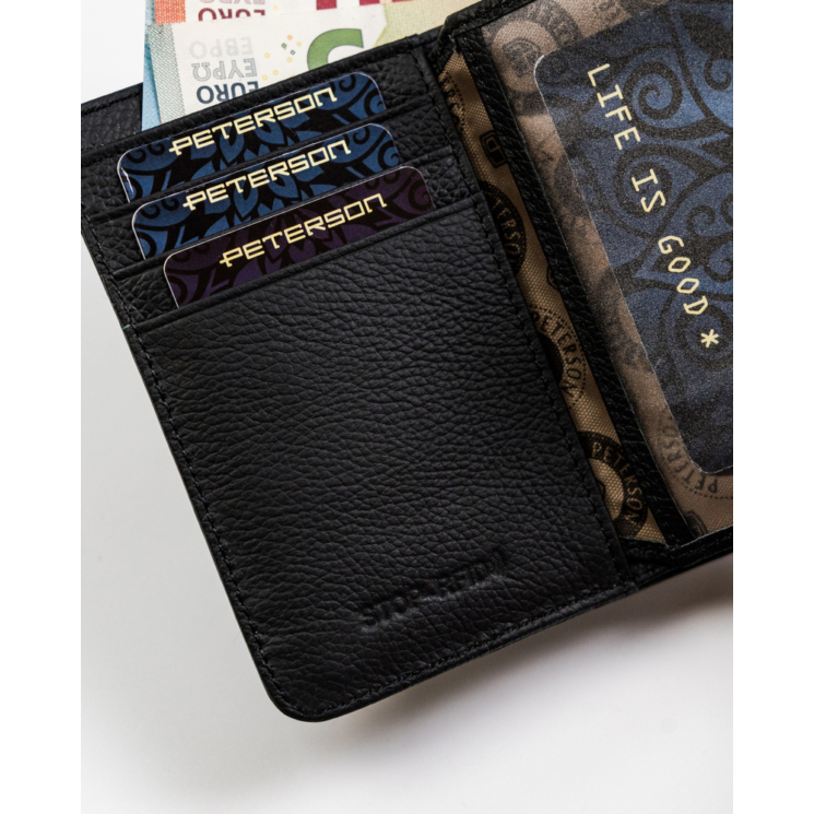 PETERSON PTN BC-602 RFID bőr pénztárca