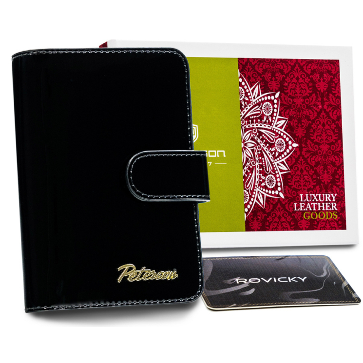 PETERSON PTN BC-602 RFID bőr pénztárca