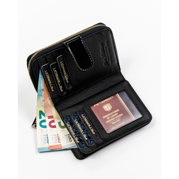 PETERSON PTN BC-602 RFID bőr pénztárca