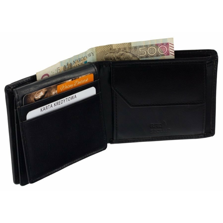 ROVICKY bőr RFID pénztárca PC-023-BAR