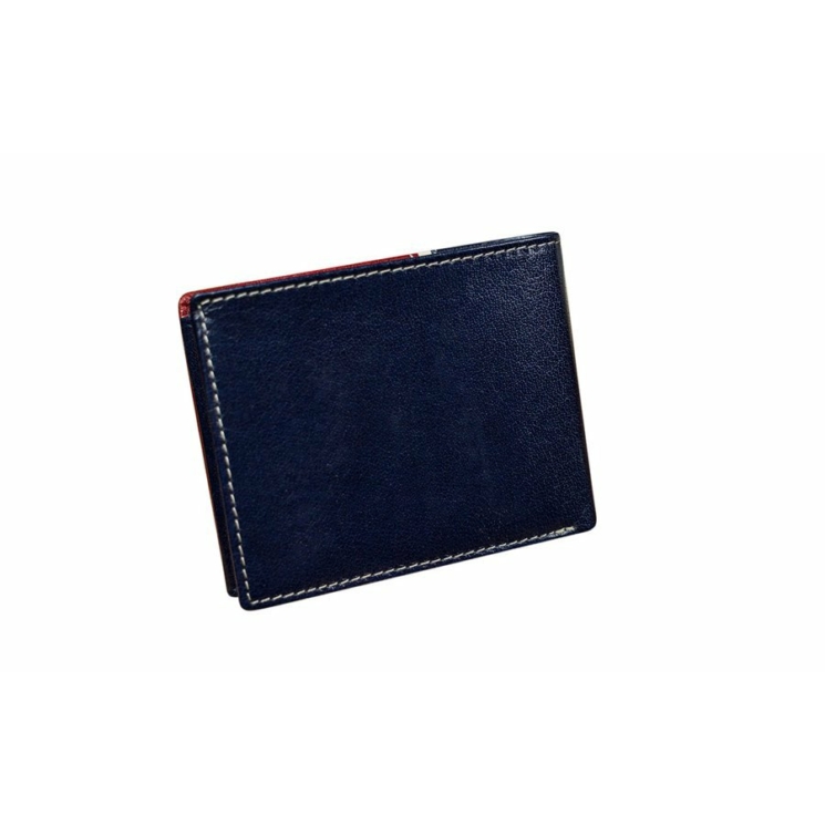 ROVICKY 323-RBA-D Navy+Red RFID bőr pénztárca