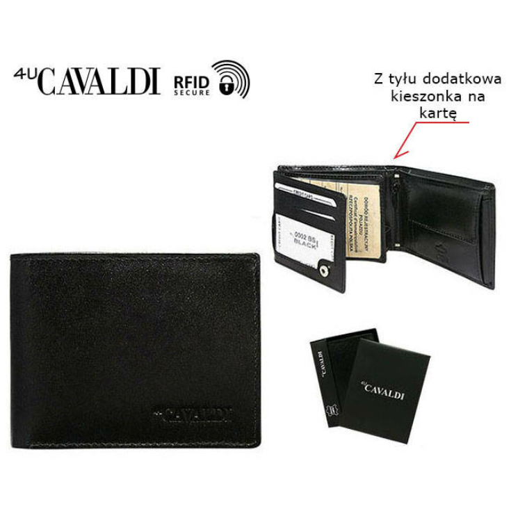 4U Cavaldi Férfi pénztárca
