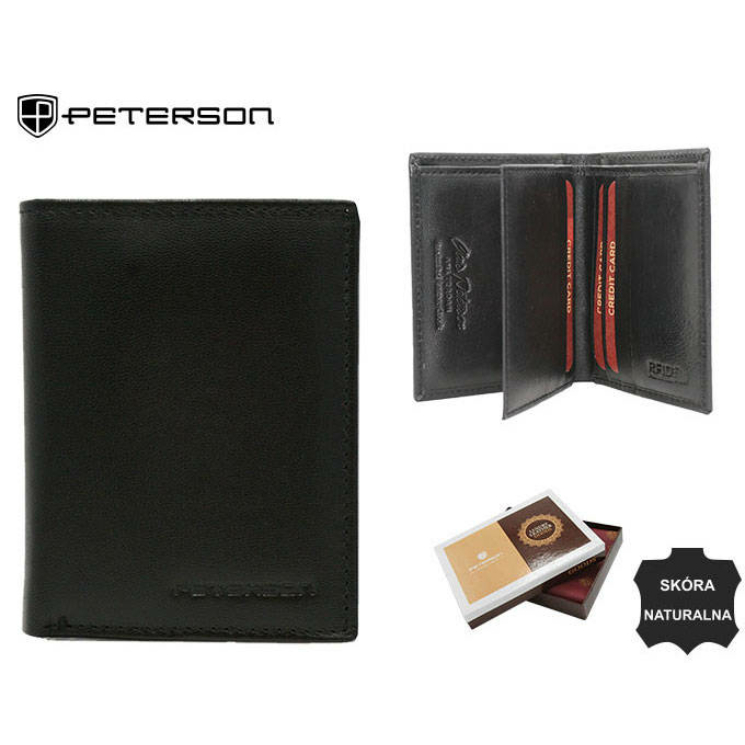 PETERSON PTN RD-290-GCL RFID bőr pénztárca