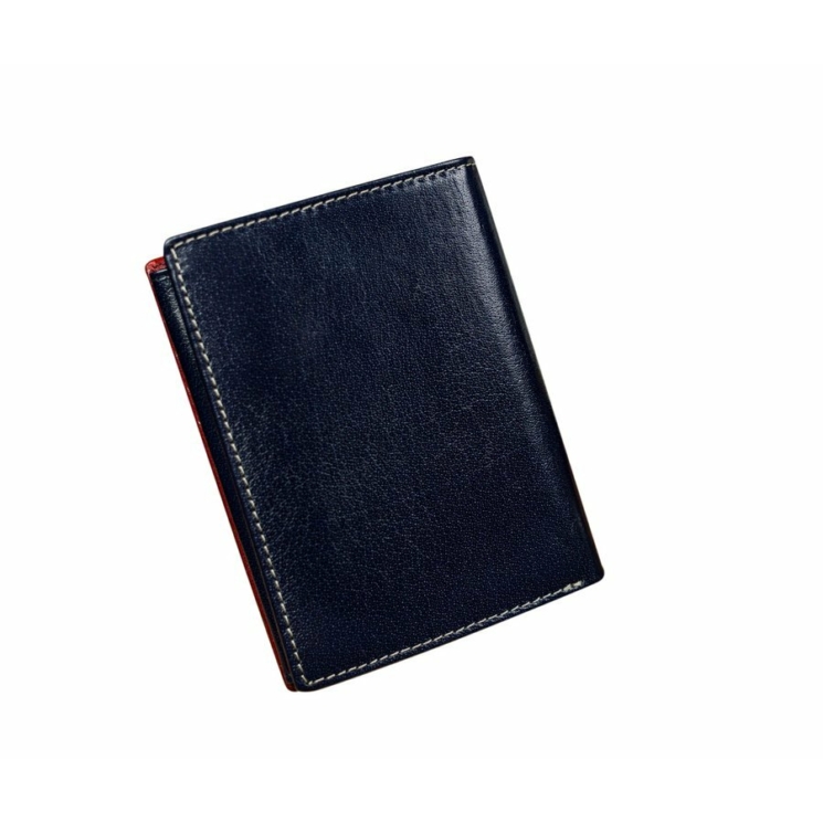 ROVICKY bőr RFID pénztárca 326-RBA-D NAVY-RED