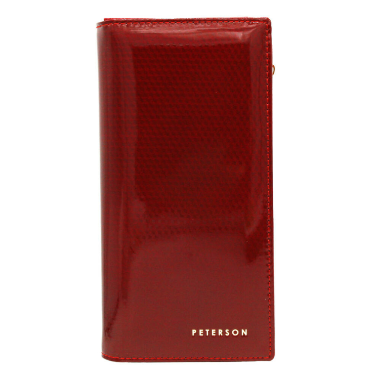 PETERSON PTN 421431-SBR RFID bőr pénztárca