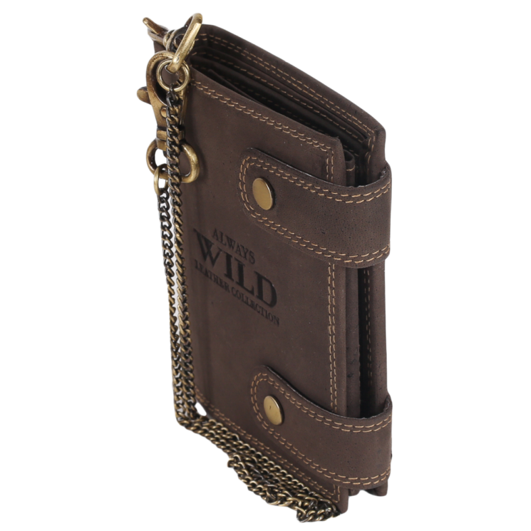 Bőr pénztárca 2901-BIC BROWN