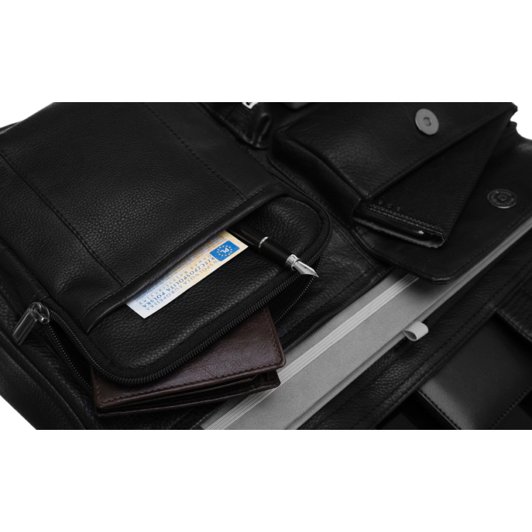 NO LOGO bőr laptop táska LAP-15604-NDM-NL