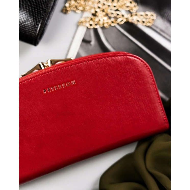 PETERSON PTN 42123-SG RFID bőr pénztárca